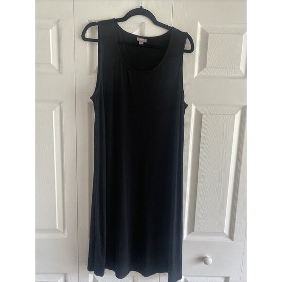 J Jill Womens Large Black Dress - Picture 1 of 5